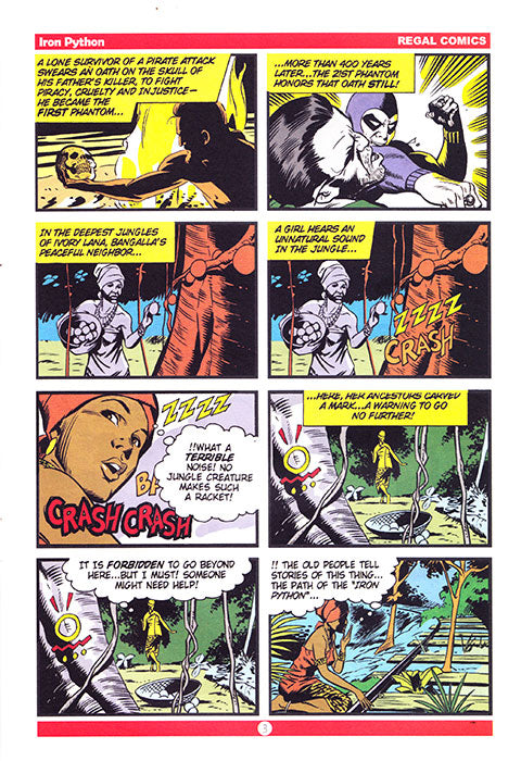 Phantom Regal Comic #3 Signature