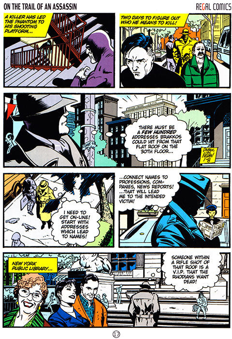 Phantom Regal Comic #8 Signature