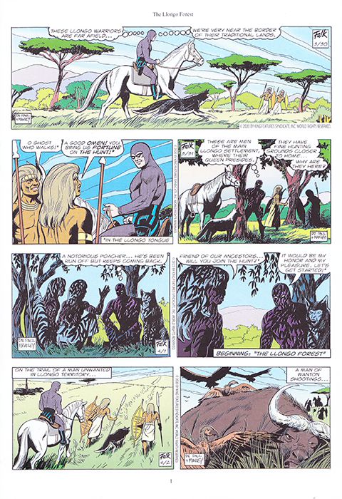 Shakti Phantom Comic #13 - The Llongo Forest