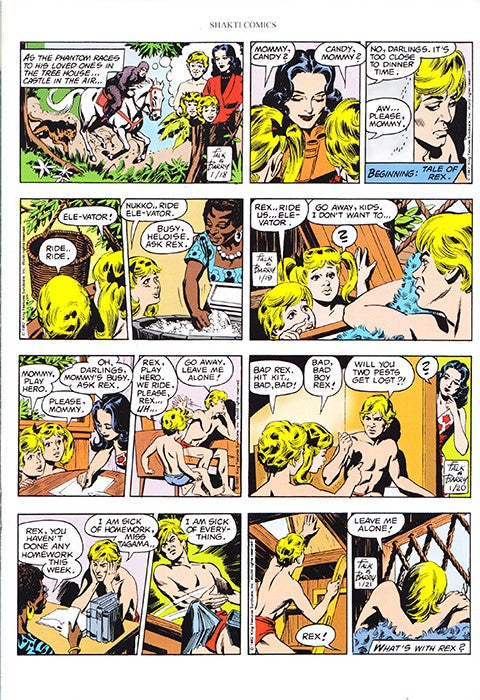 Shakti Phantom Comic #18 - Tale of Rex - Origin of the Flame