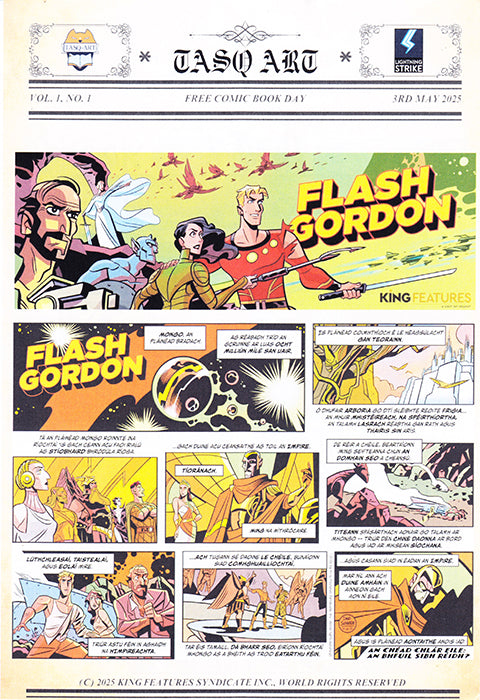 Lightning Strike-TASQ ART FCBD Vol 1 #1 (2025)