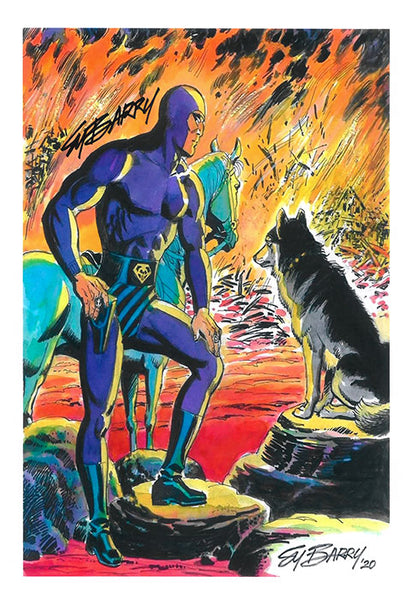Sy Barry 2020 Signature Print Phantom Comics