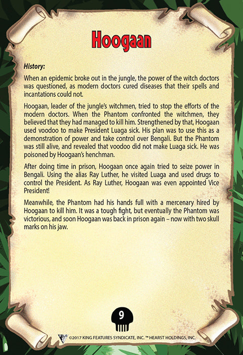 Phantom's Universe Character Card #09 - Hoogaan