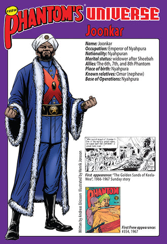 Phantom's Universe Character Card #15 - Joonkar