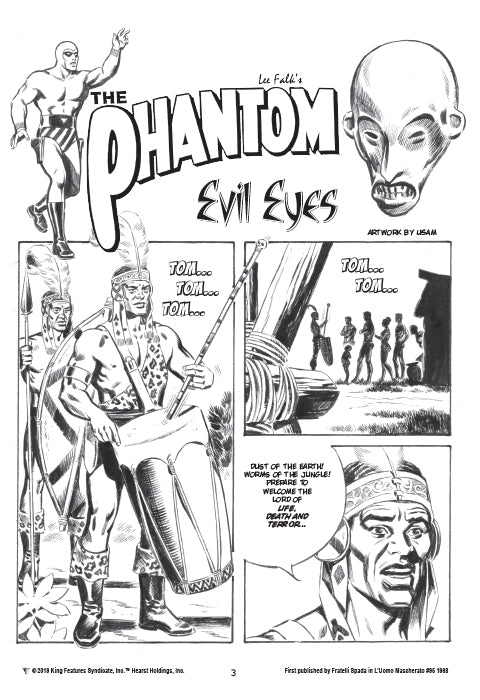 Issue Phantom's World Special No 9, 2019 + Phantom's Universe card #20 Minerva Brooks