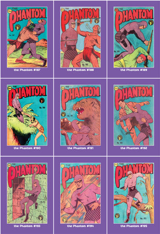 Phantom Philecard #187-195