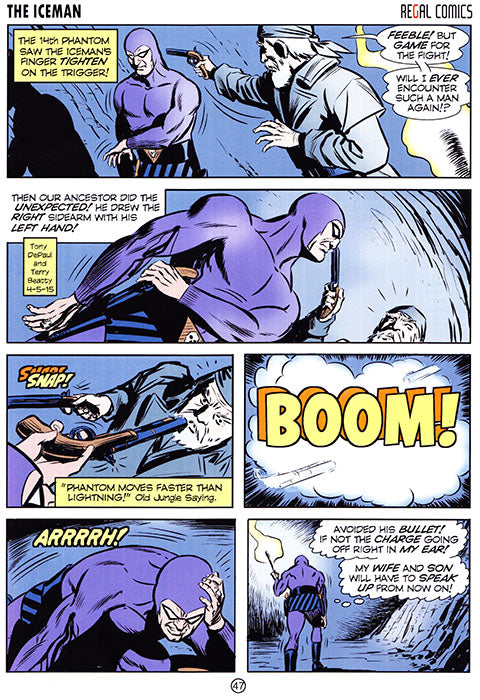 Phantom Regal Comic #10 Signature