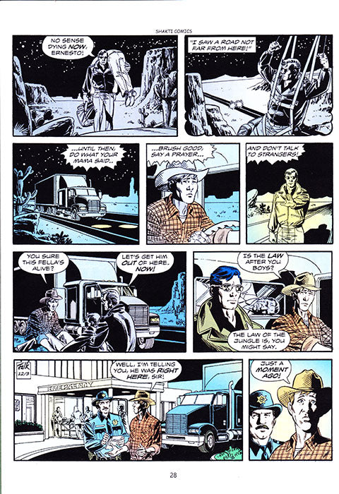 Shakti Phantom Comic #3 Signature