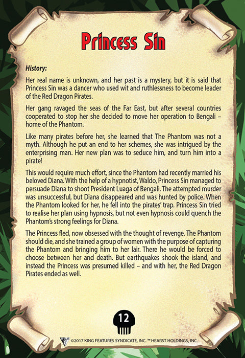 Phantom's Universe Character Card #12 - Princess Sin