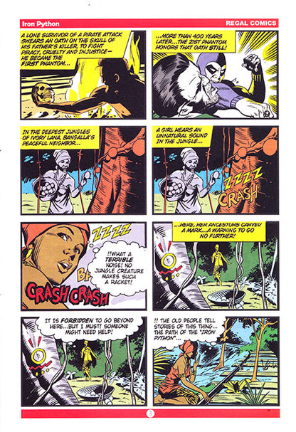 Phantom Regal Comic #3 Signature