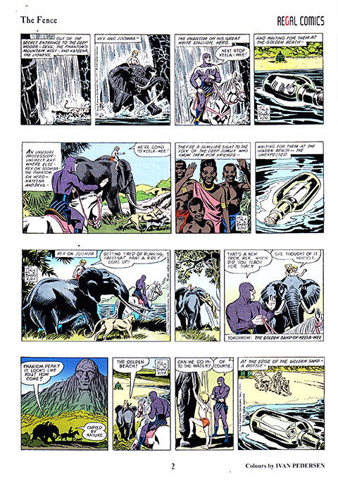 Phantom Regal Comic #33 Signature