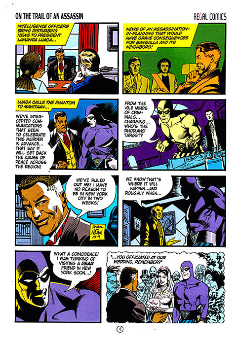 Phantom Regal Comic #8 Signature
