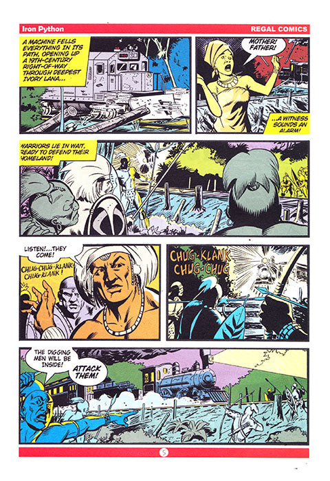 Phantom Regal Comic #3 Signature
