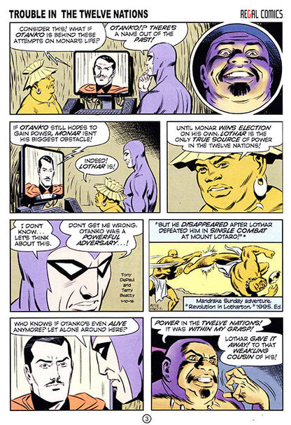 Phantom Regal Comic #20 Signature