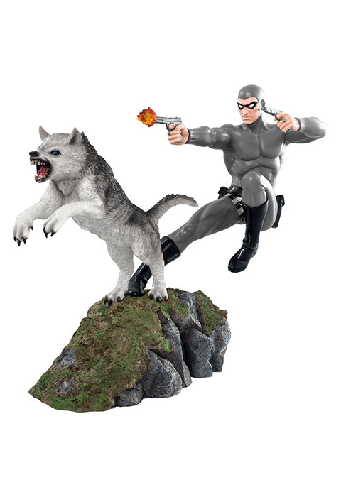 The Phantom - Phantom and Devil Statue - GREY