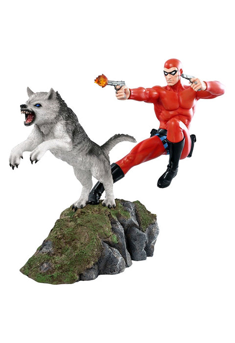 The Phantom - Phantom and Devil Statue - RED