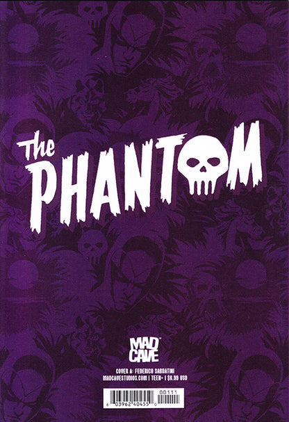 Mad Cave Phantom vs. The Sky Band #1 - Cover A: Federico Sabbatini