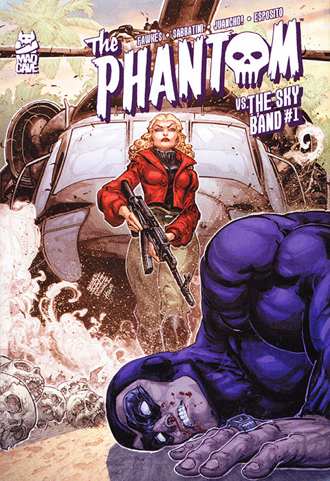Mad Cave Phantom vs. The Sky Band #1 - Cover B: Freddie Williams II & Andrew Dalhouse