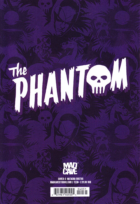Mad Cave Phantom #4 - Cover C: Natacha Bustos