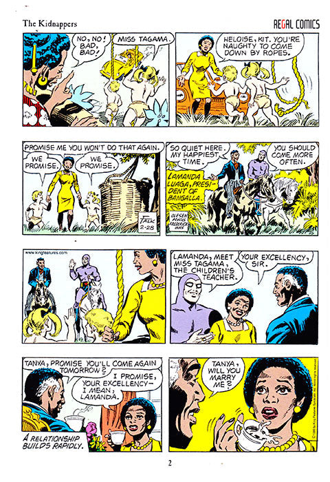 Phantom Regal Comic #29 Signature