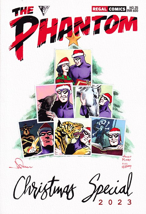 Phantom Regal Comic #35 Signature