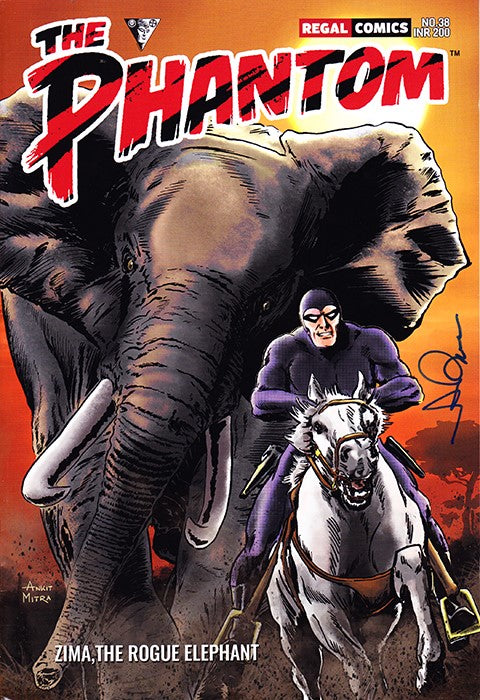 Phantom Regal Comic #38 Signature
