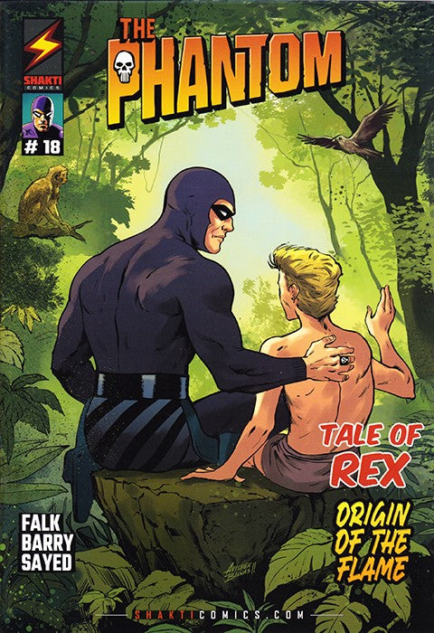 Shakti Phantom Comic #18 - Tale of Rex - Origin of the Flame