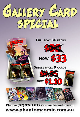 NEW - The Phantom Gallery Series 2 Trading Cards (9 cards pack)