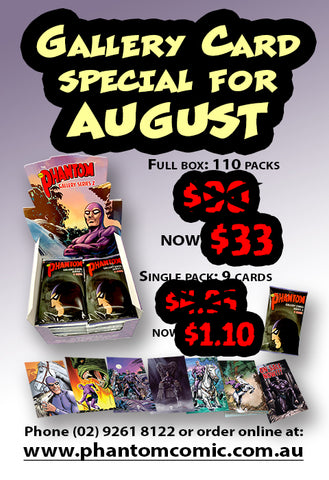 NEW - The Phantom Gallery Series 2 Trading Cards (9 cards pack)