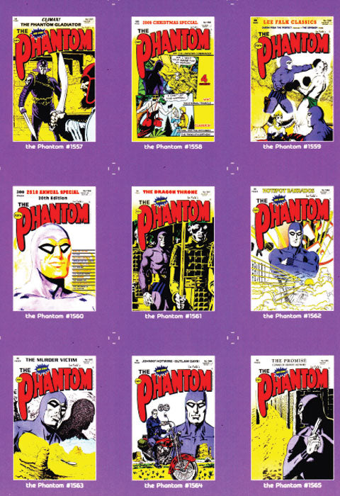 Phantom Philecard #1557-1565