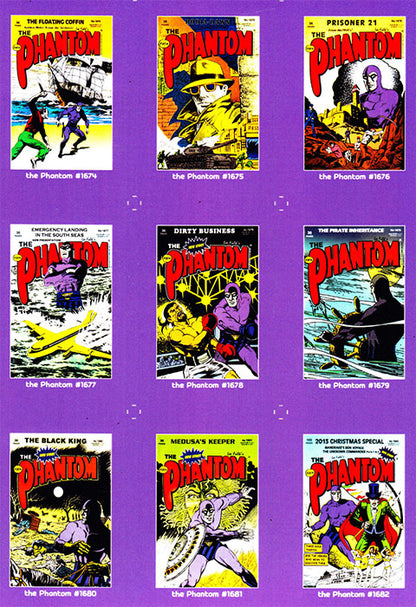 Phantom Philecard #1674 - 1682