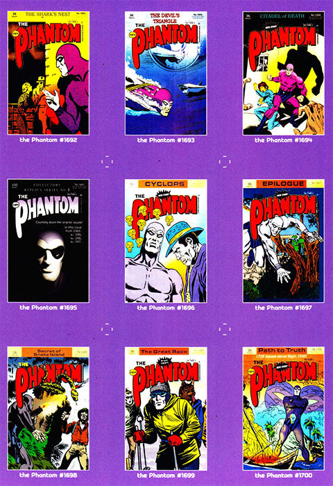 Phantom Philecard #1692-1700