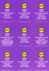 Uncut Philecard sheet #1710-1718