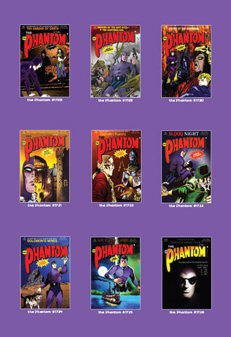 Phantom Philecard #1728-1736