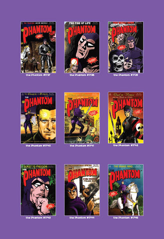 Phantom Philecard #1737-1745