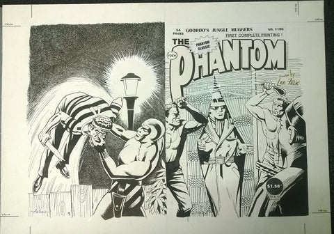 Original Cover Drawing of Antonio Lemos - Issue 1106 + Comic