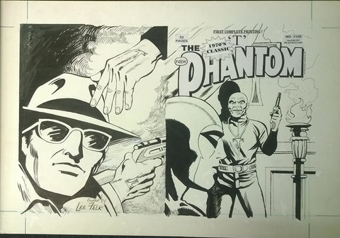 Original Cover Drawing of Antonio Lemos - Issue 1150 + Comic