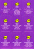 Uncut Philecard sheet #1161-1169