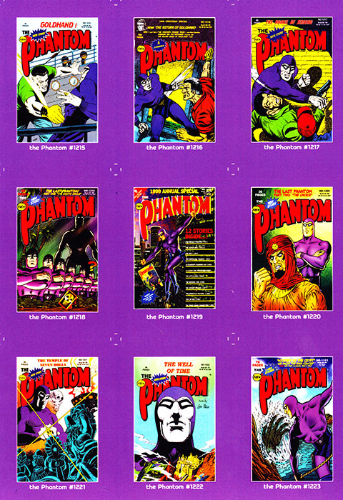Phantom Philecard #1215 - 1223