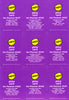 Uncut Philecard sheet #1215-1223