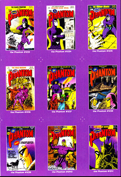 Phantom Philecard #1233 - 1241