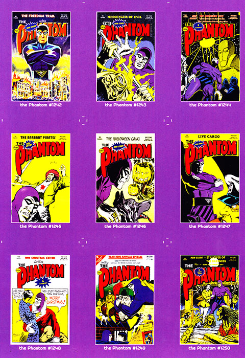 Phantom Philecard #1242 - 1250