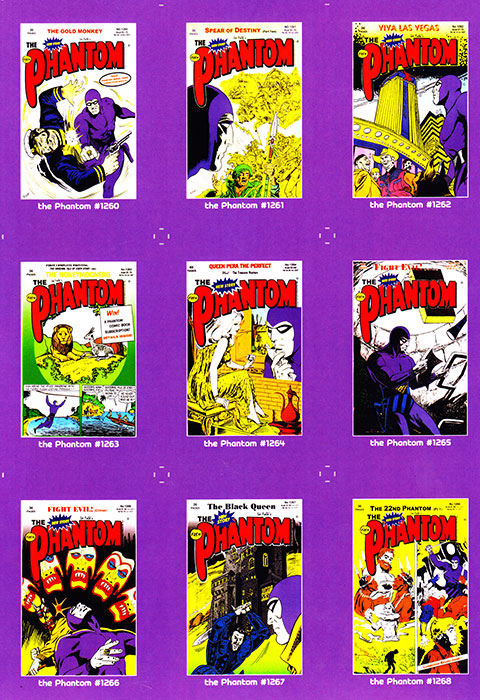 Phantom Philecard #1260 - 1268
