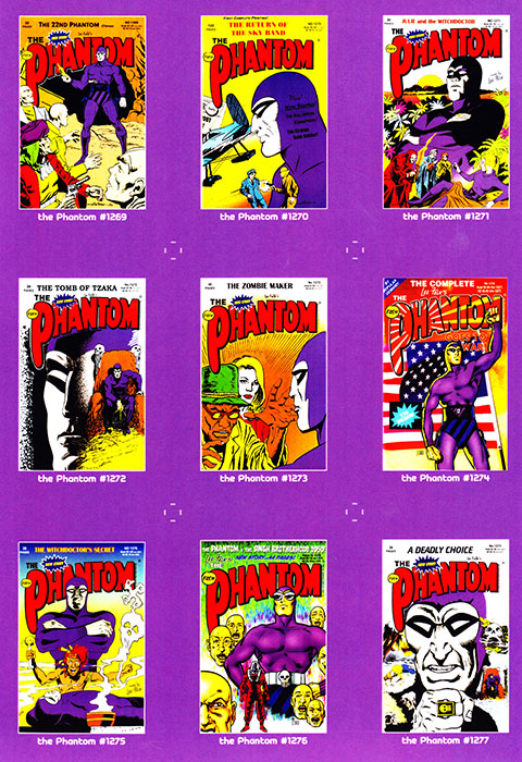 Phantom Philecard #1269 - 1277