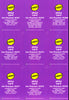 Uncut Philecard sheet #1269-1277
