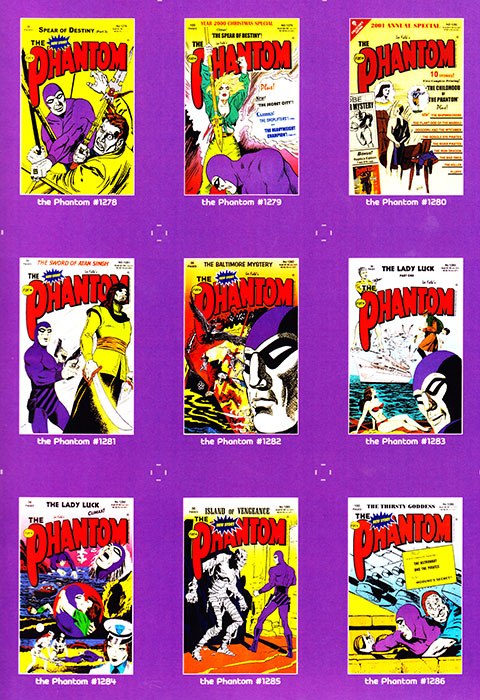 Phantom Philecard #1278 - 1286