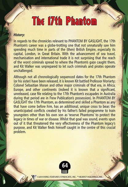 Phantom's Universe Character Card #64 - The 17th Phantom