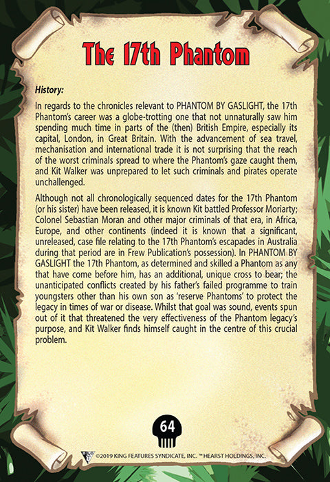 Phantom's Universe Character Card #64 - The 17th Phantom