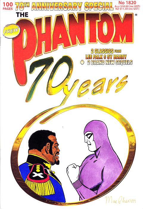 70th anniversary Sketch cover, Jeremy MacPherson 2