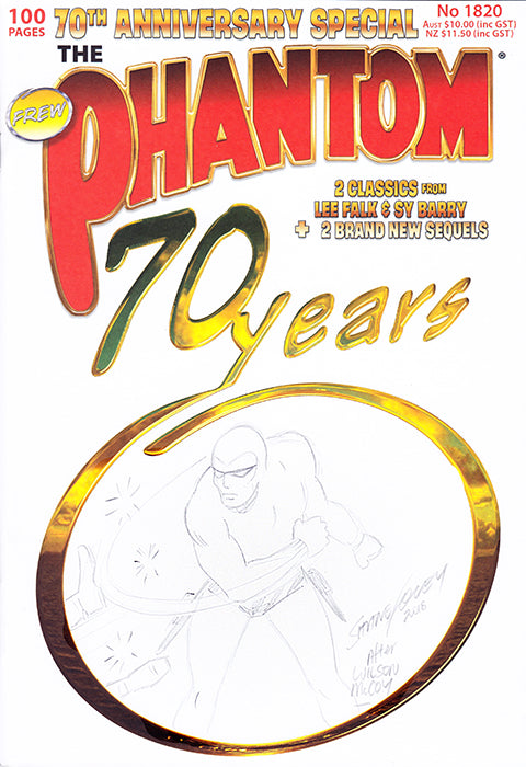 70th anniversary Sketch cover, Shane Foley 2
